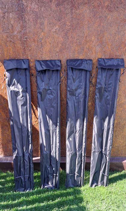 Set complet pescuit,4 lansete Carbon,4 Mulinete 7000,Rod Pod, Senzori