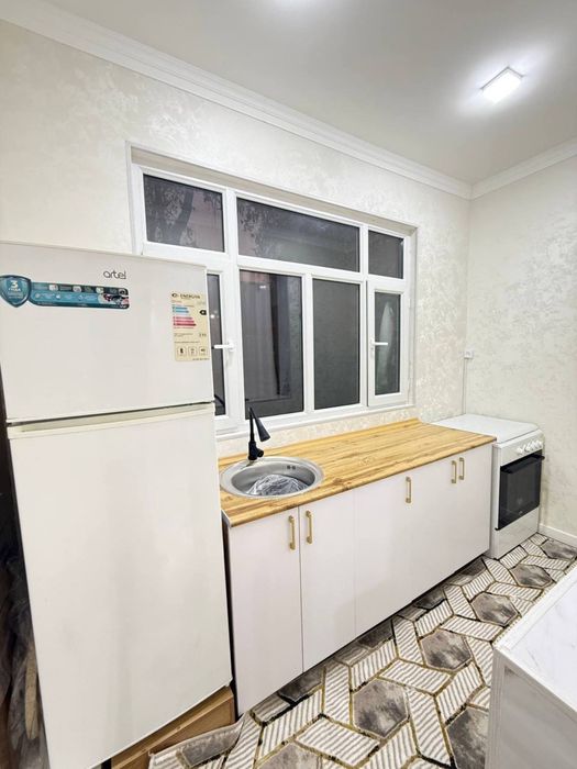 Чиланзар 16 квартал.  ЕВРО ремонт с мебелью и техникой