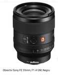Obiectiv Sony FE 1.4/35 GM