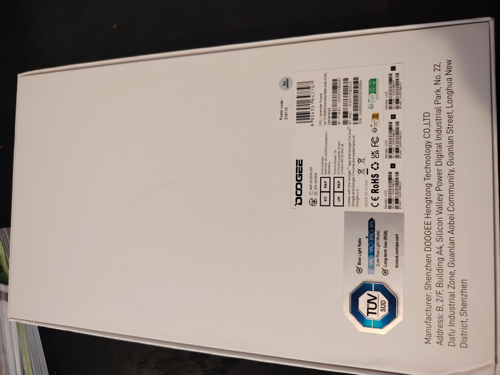 Tableta Android DOOGEE U10
