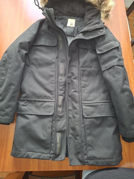 Geacă Parka cu gluga