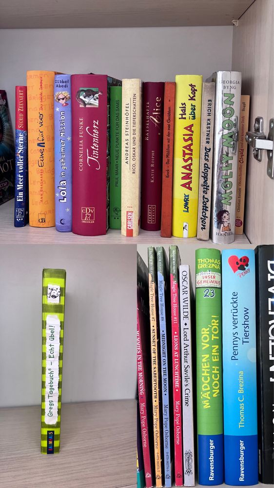 Книги на български, английски и немски - Пърси Джаксън, Хари Потър