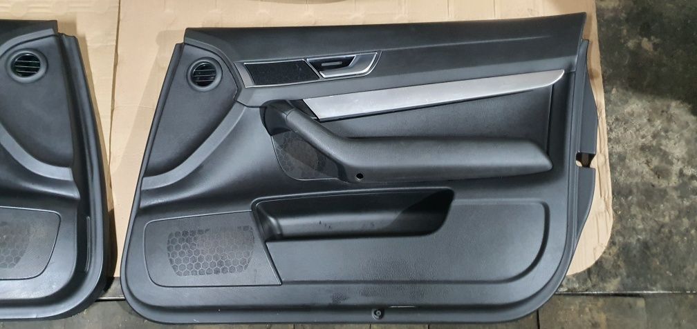 Fete usi piele audi a6 c6 2004 - 2011