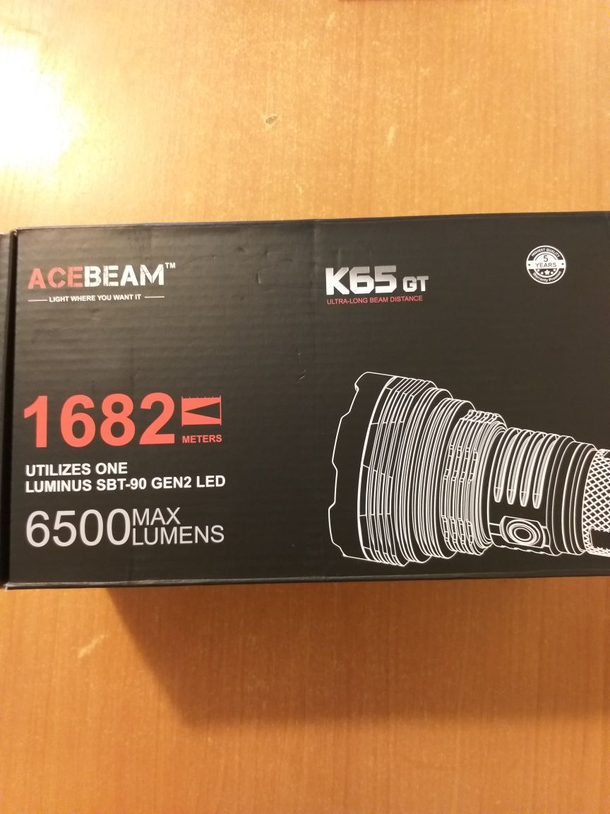 Lanterna profesionala ACEBEAM K65GT