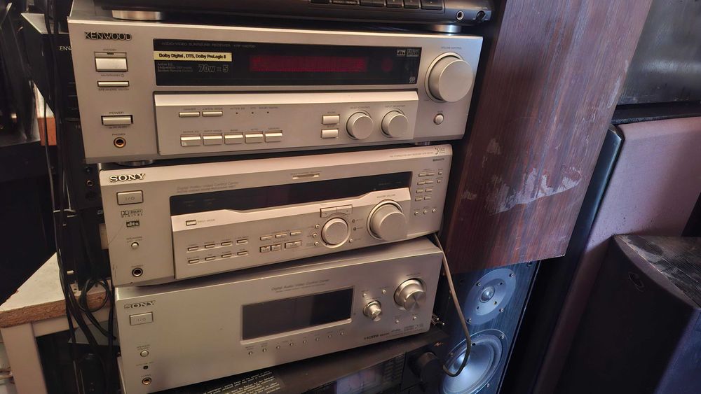 amplificator sony 5x100w statie technics pioneer blue line