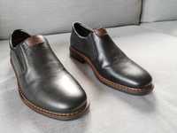 Pantofi bărbați Rieker, nr. 40,negru,extra width, Nou