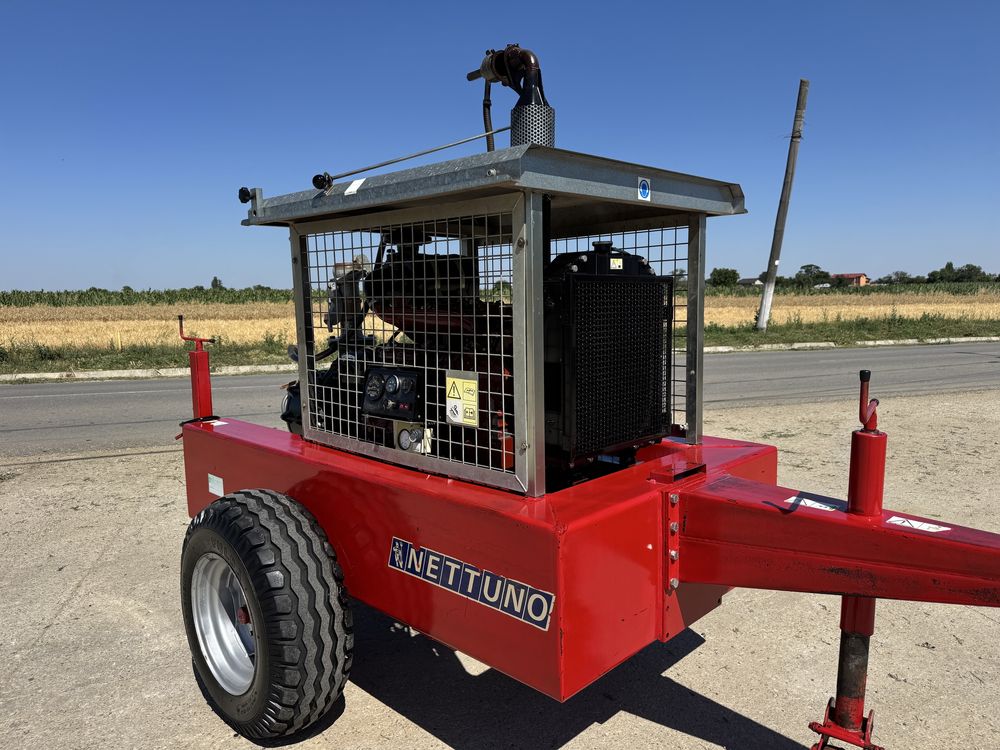Motopompa Irigat Nettuno Motor Iveco Aifo 90 cp si Pompa Caprari