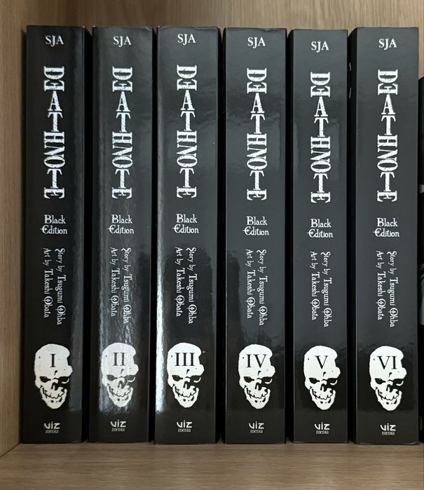 Manga bleach, berserk, death note, attack on titan