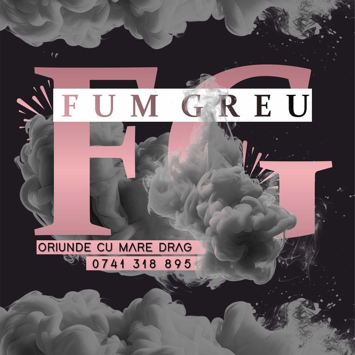 Fum greu, laser, artificii.