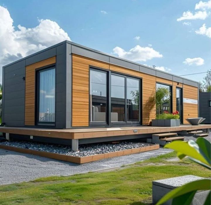 Cabane tip Aframe si casute de gradina