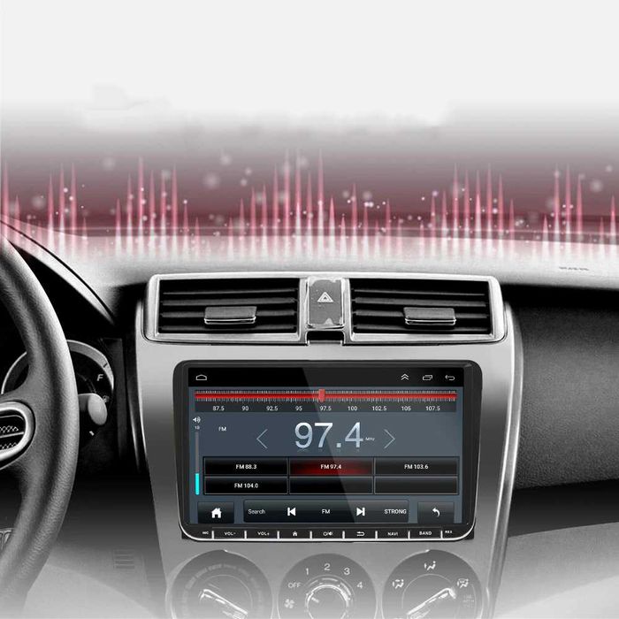 MP5 Player auto 2DIN, ecran tactil 9”, BT, HD, Mirror Link