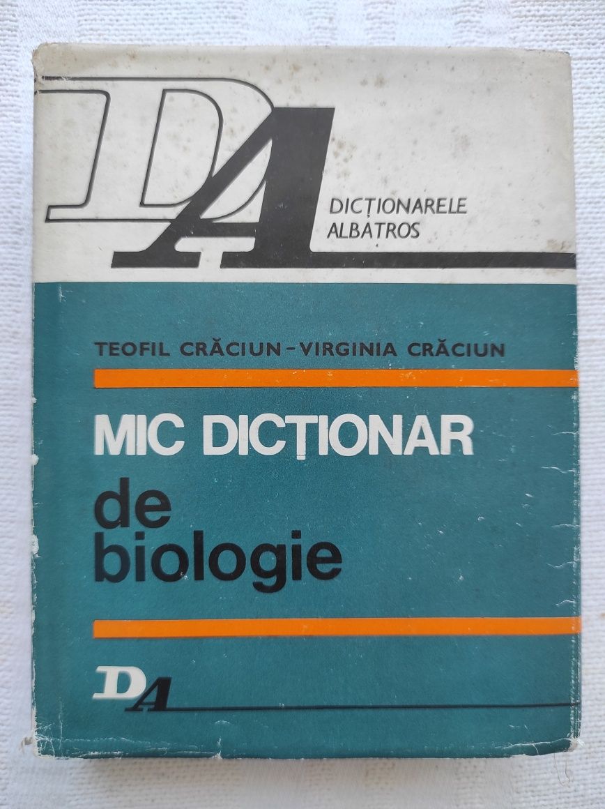 Dicționar de Biologie Teofil Craciun