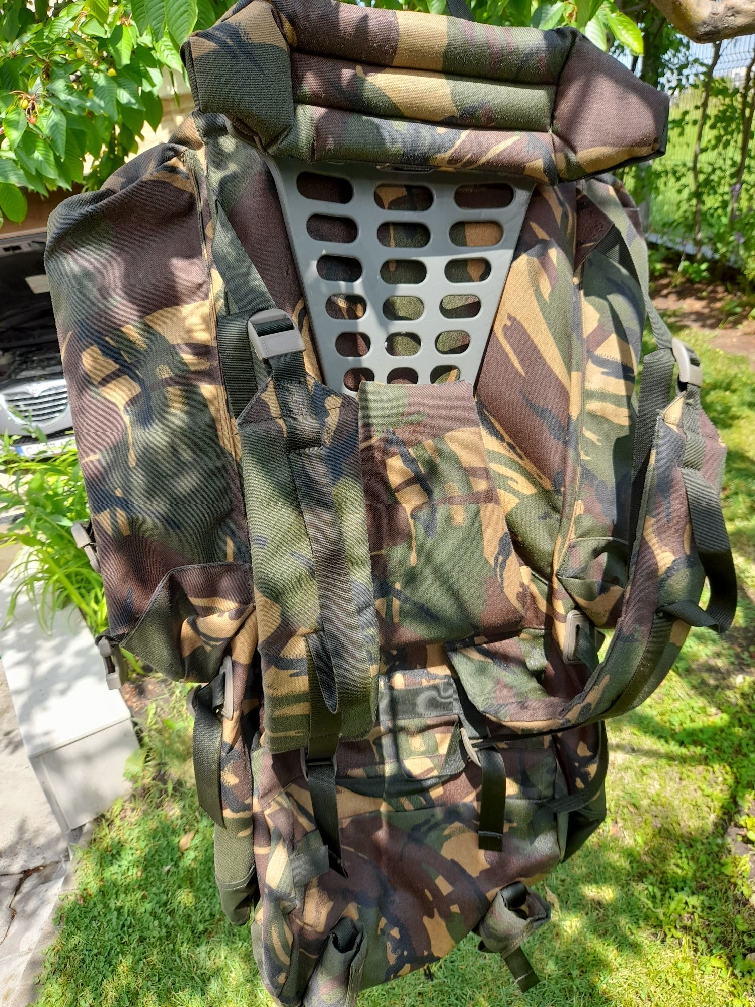 Rucsac raniță militară românească, camuflaj pădure 80l