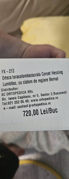 Corset ortopedic marimea 2