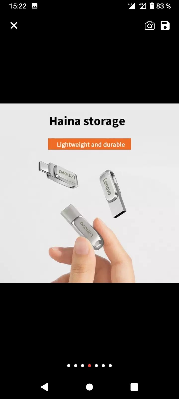 LENOVO 2TB/USB накопитель/