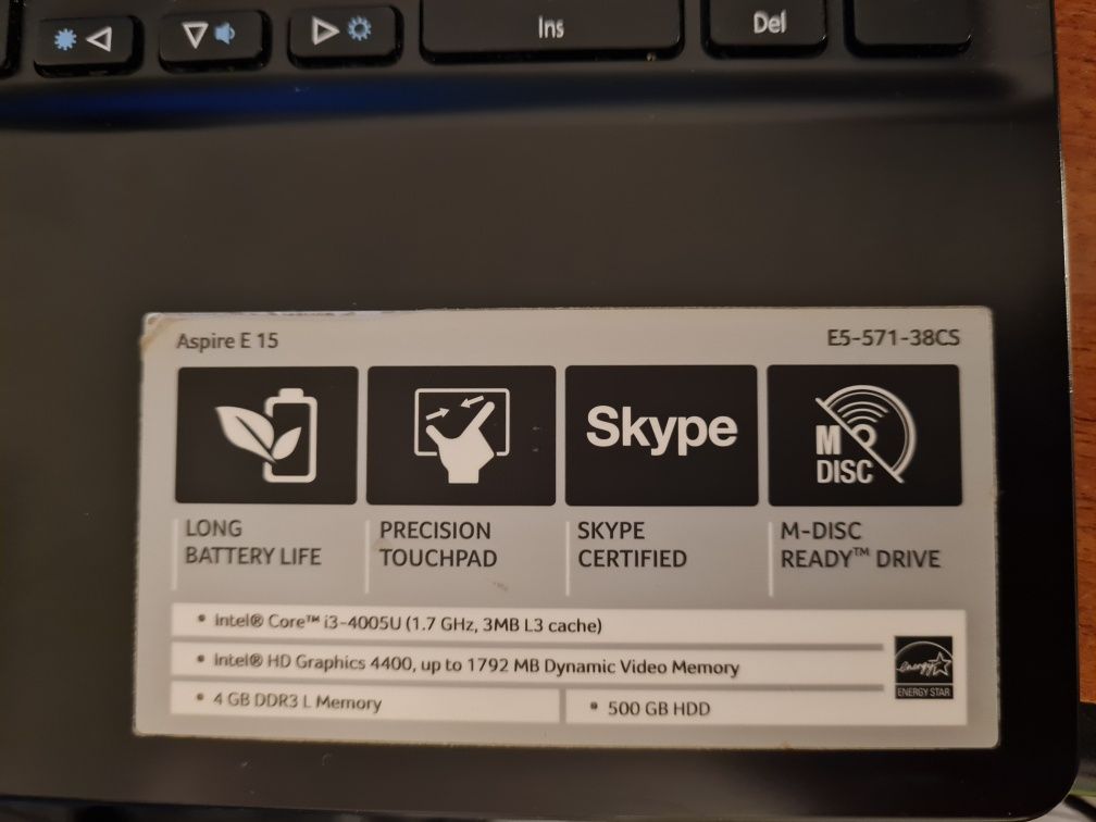 Vand Schimb Laptop Acer Espire E15 cu SSD