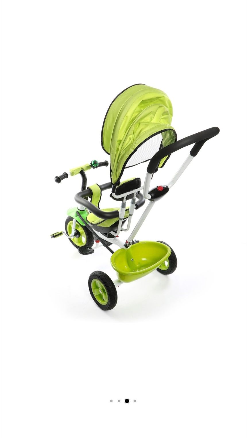 Tricicleta multifunctionala Mappy Joy, verde deschis