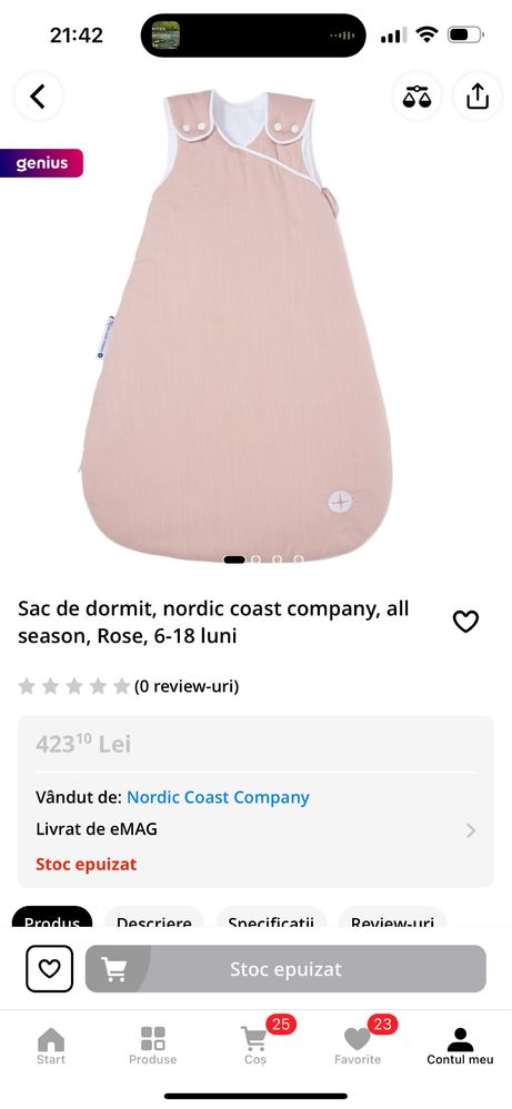 Sac de Dormit Nordic Coast Company