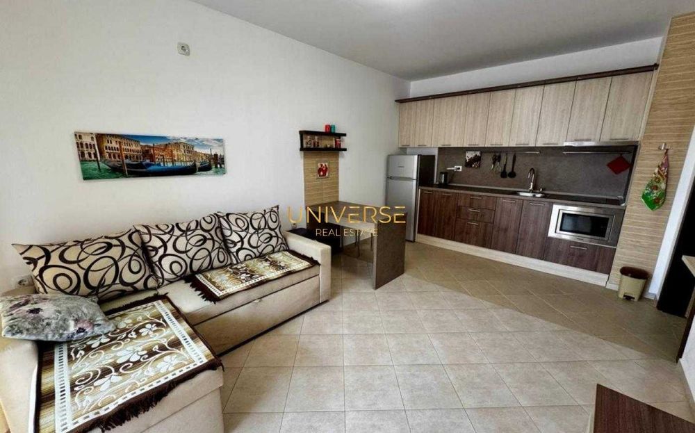 1+1 апартамент в целогодишен комплекс в Слънчев бряг. #4753