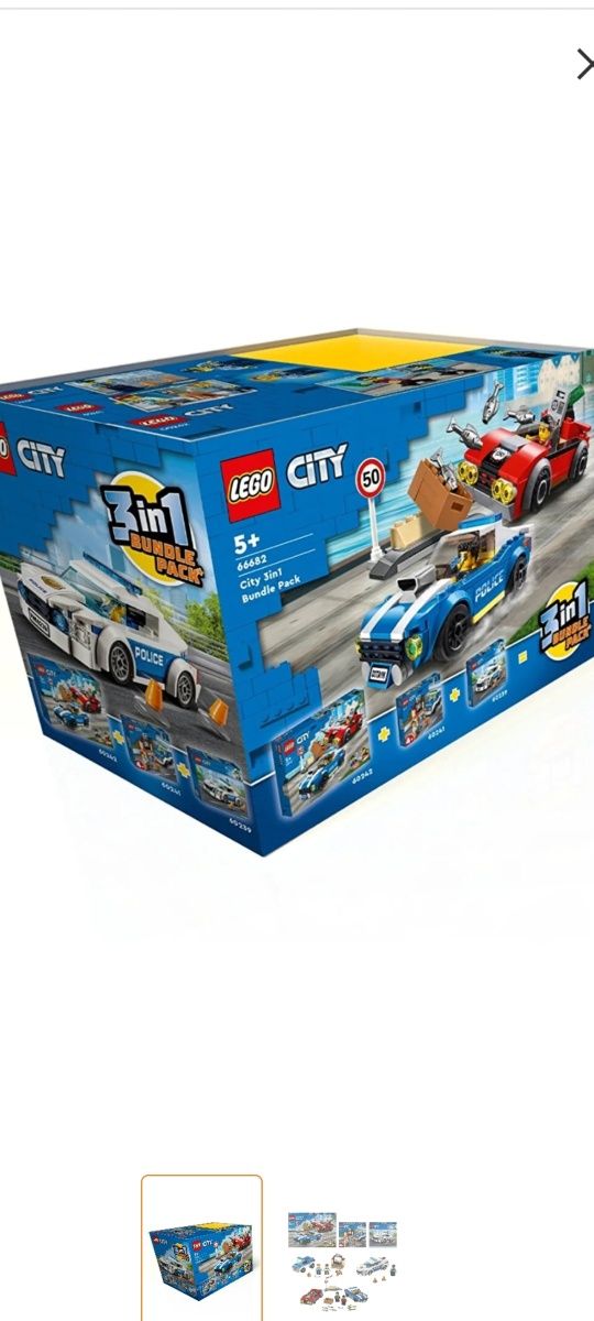 Lego city Лего сити полицейски комплект 66682 - 60242, 60241 и 60239