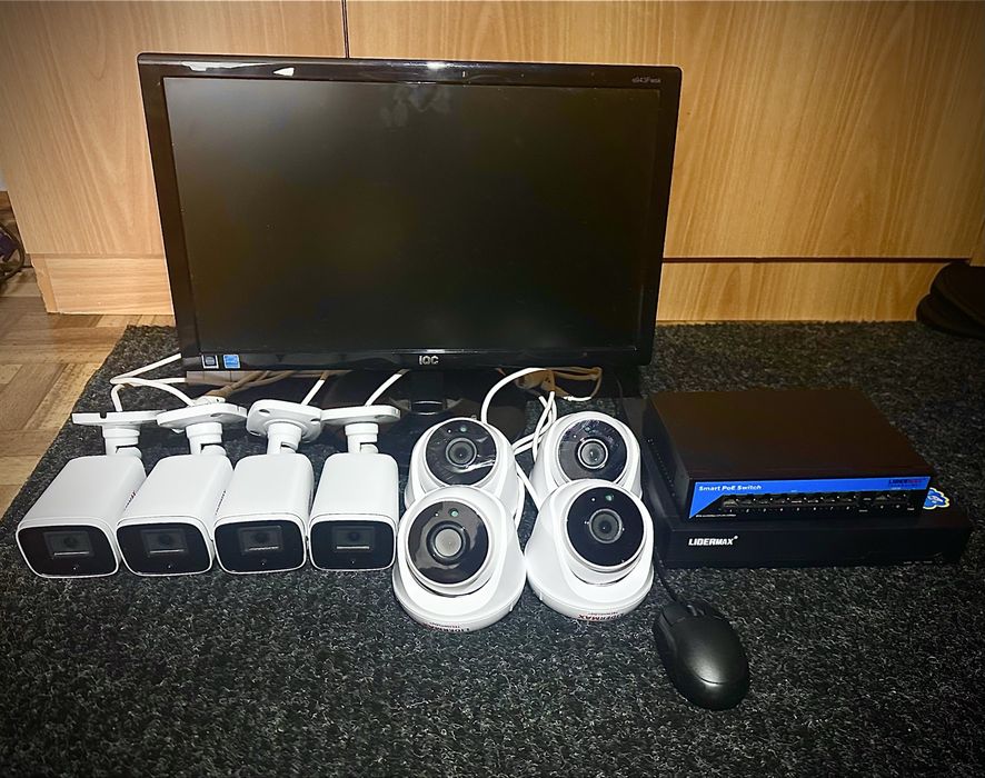 Продам систему видеонаблюдения в комплекте