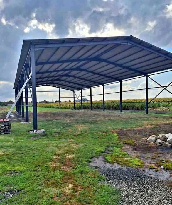 Confecționăm Hale metalice industriale pe comandă diferite dimensiuni