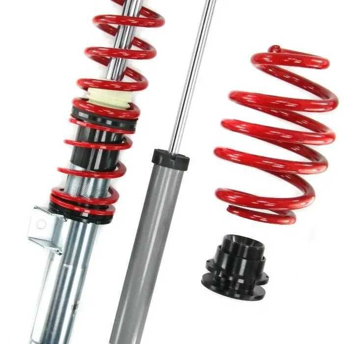 Suspensie sport reglabila BMW E46 4/6 cilindri incl Touring + Bielete