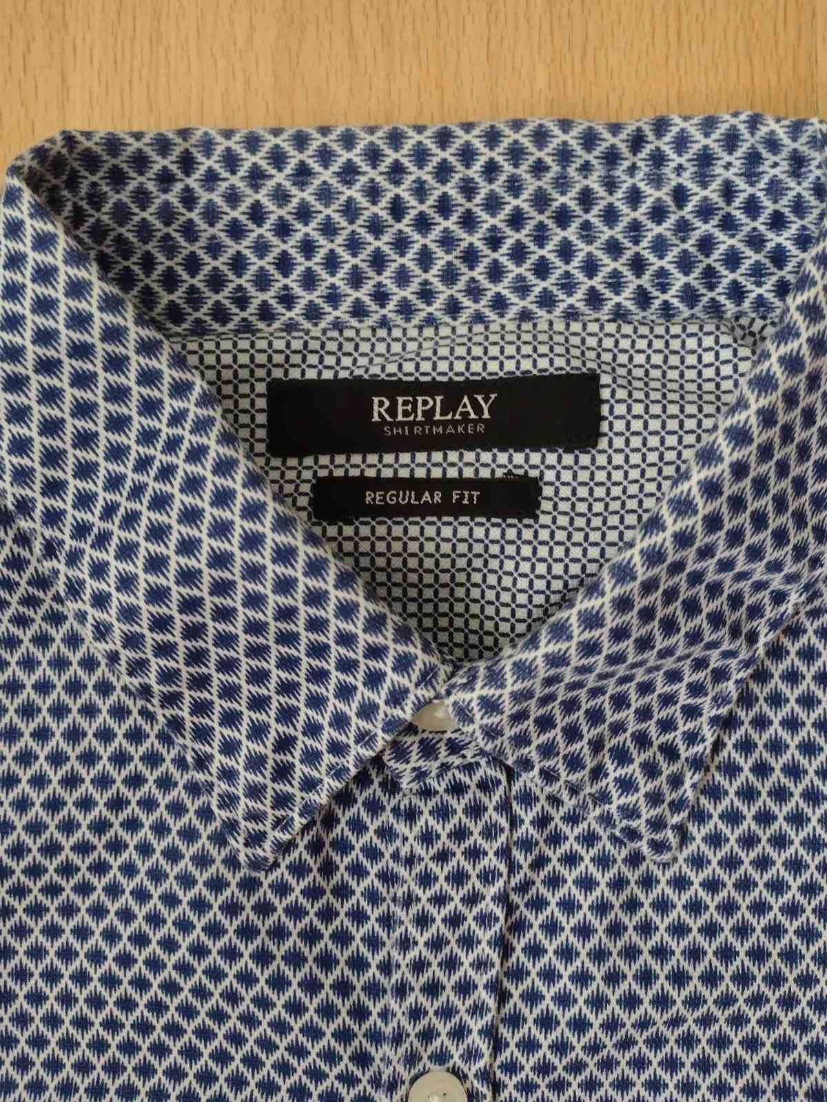 Ralph Lauren -M, Replay - L, мъжки ризи