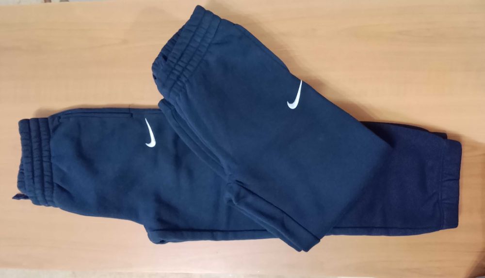 Долнища 2 бр. Зимни, тъмно сини 122/128