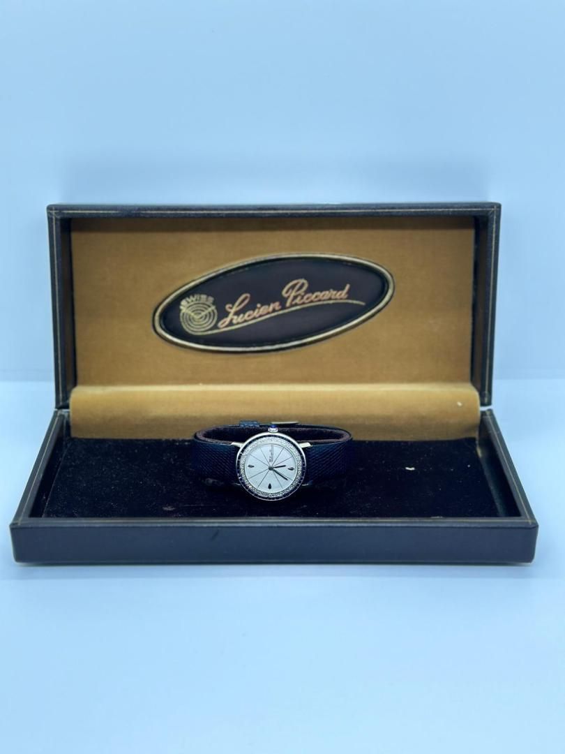 Ceas Lucien Picard Aur Alb 17K -A-