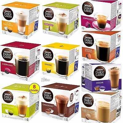 CAPSULE cafea nescafe dolce gusto espresso ristretto cappucino latte