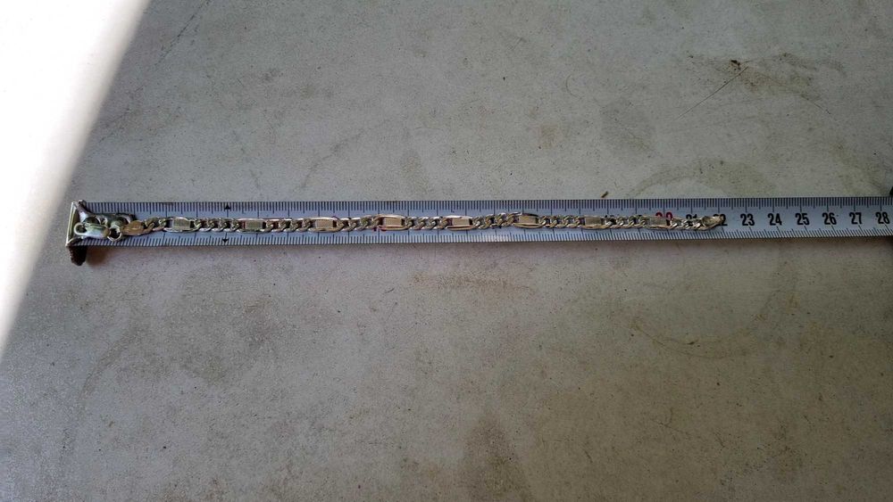 Сребърна гривна  - тип "Картие" ( унисекс) ( нова цена )