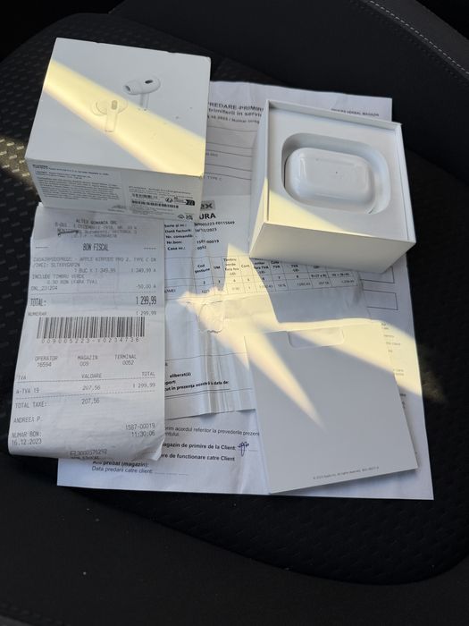 ~Airpods Pro 2 ~Factura Garantie ~Cutie ~Nu Trimit Prin Curier ~~
