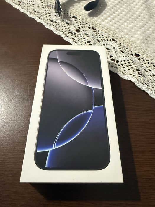 Iphone 16 PRO 128GB Black Titanium, inca in garantie!