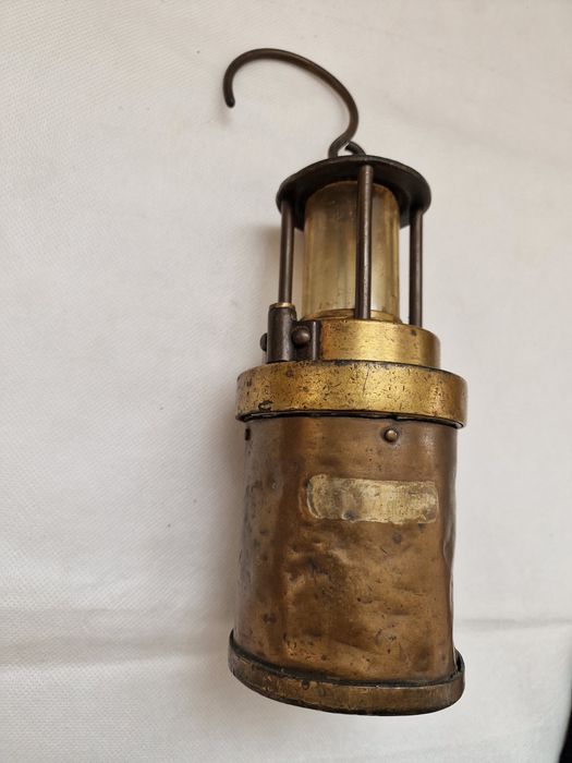 Lampa miner bronz