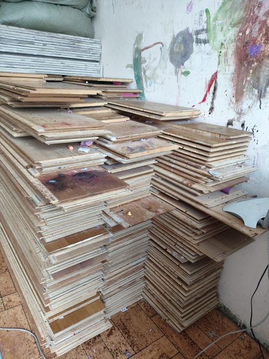 Паркет, инженерная доска б/у