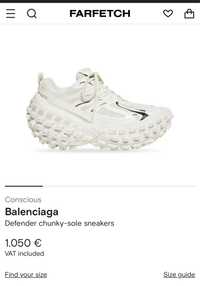 Balenciaga Defender chunky-sole sneakers