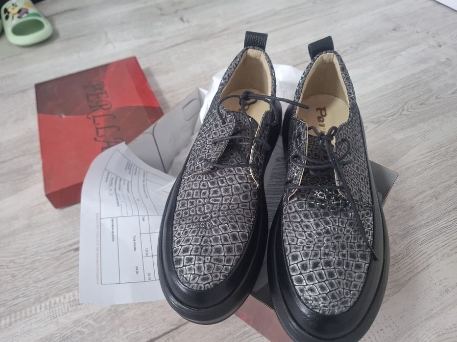 Vand pantofi casual din piele naturala