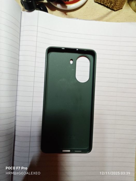 Nillkin гръб маслено зелен за Xiaomi POCO X7 Pro ползван в отл. съст.