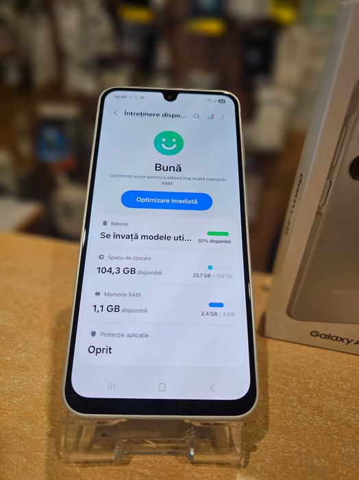 Samsung A16 - 128Gb - Silver - Factura - Garantie -Ca nou