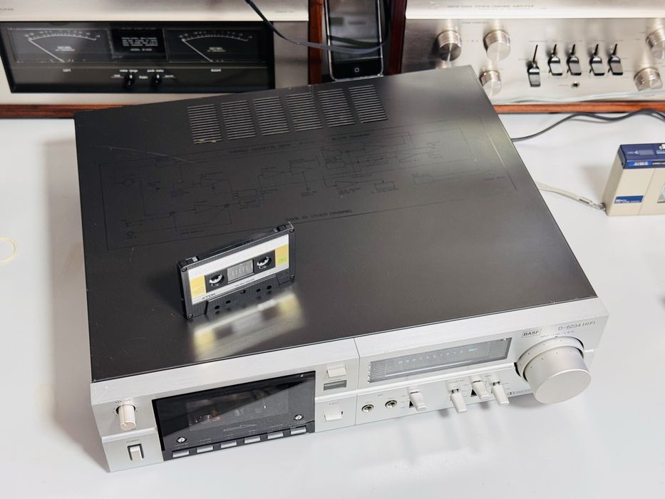Deck nemțesc HIFI BASF D-6234,sunet deosebit,servisat,an 1979, 8.5 kg