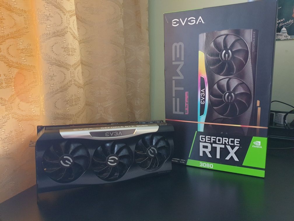 Видео карта EVGA RTX 3080 FTW3 Ultra 10GB 320 bit GDDR6X