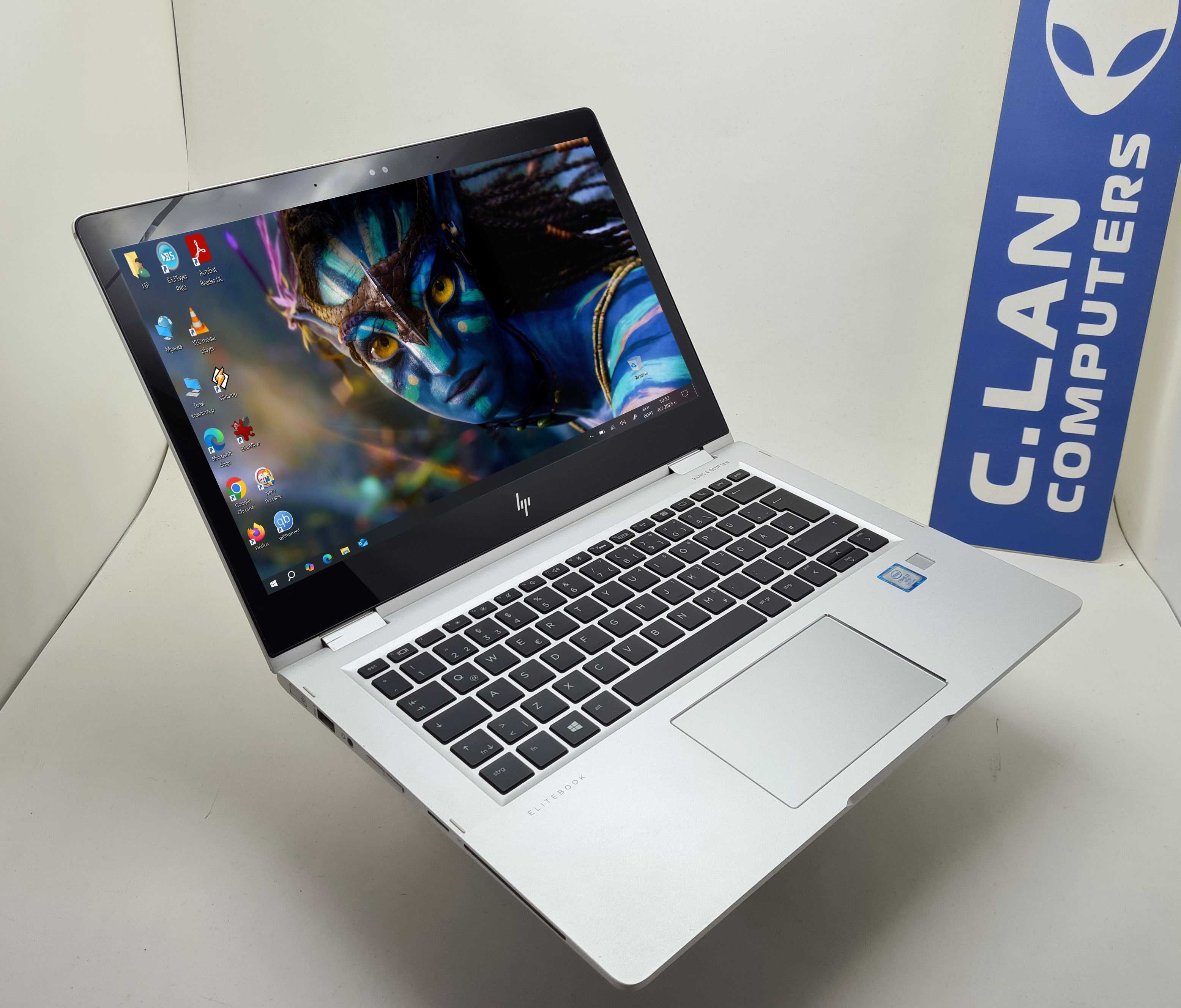 HP EliteBook X360 1030  i7 7600/16GB/256SSD/FHD/Touchscreen/Подсветка