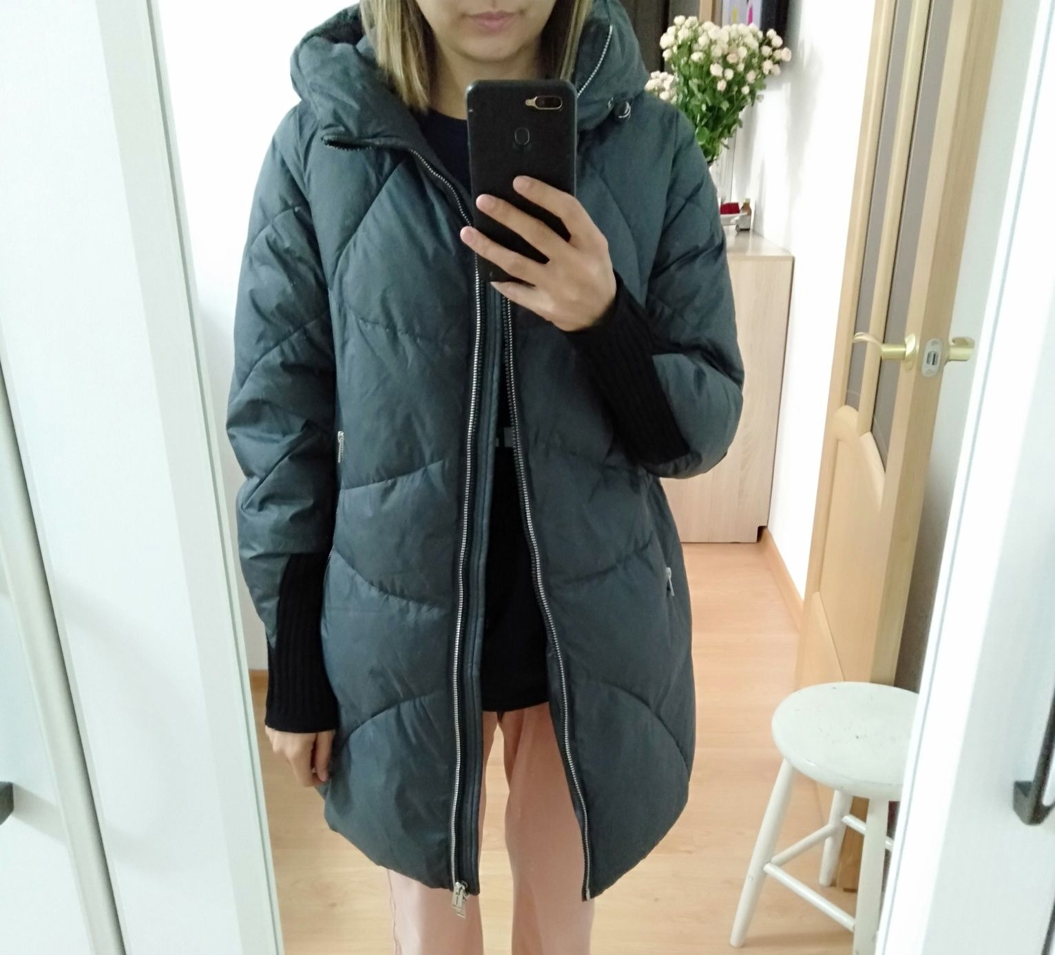 Новая зимняя куртка + подарок