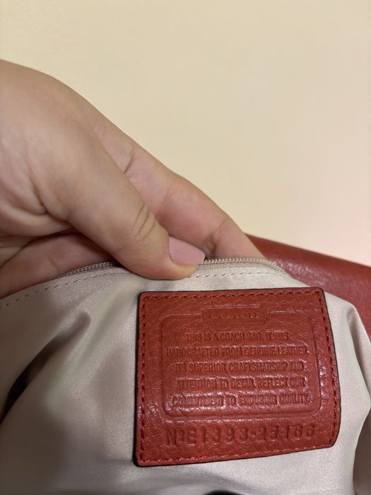 Чанта Coach с касова бележка и сертификат