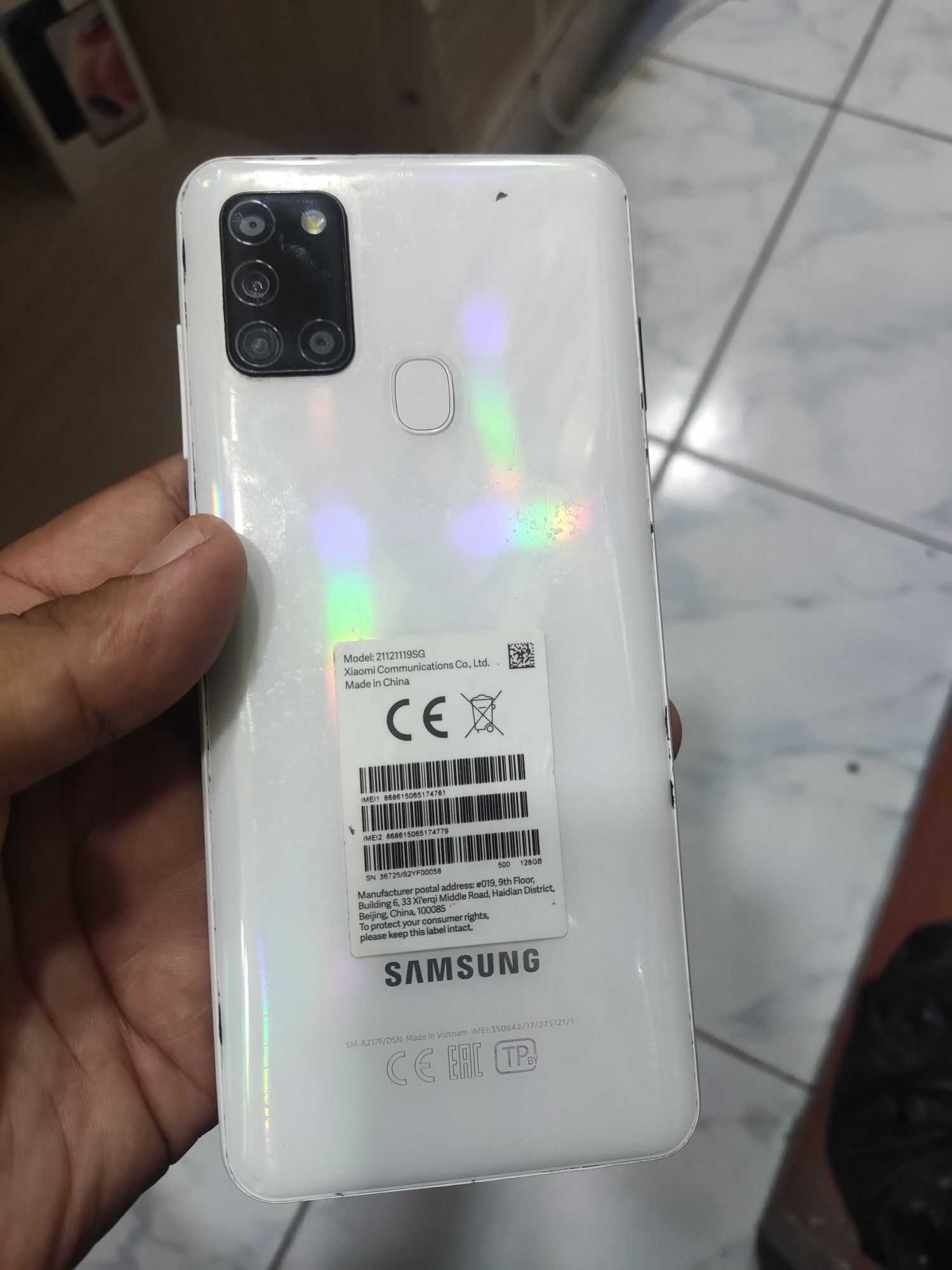 Samsung galaxy a21 s