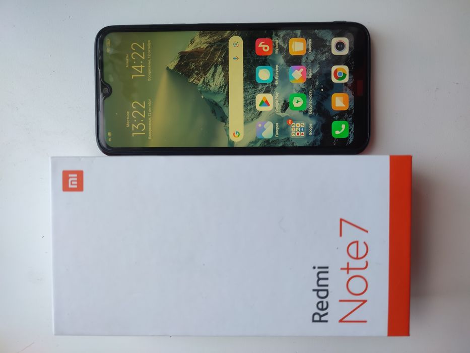 Redmi note 7 4/64 цвет nebula red