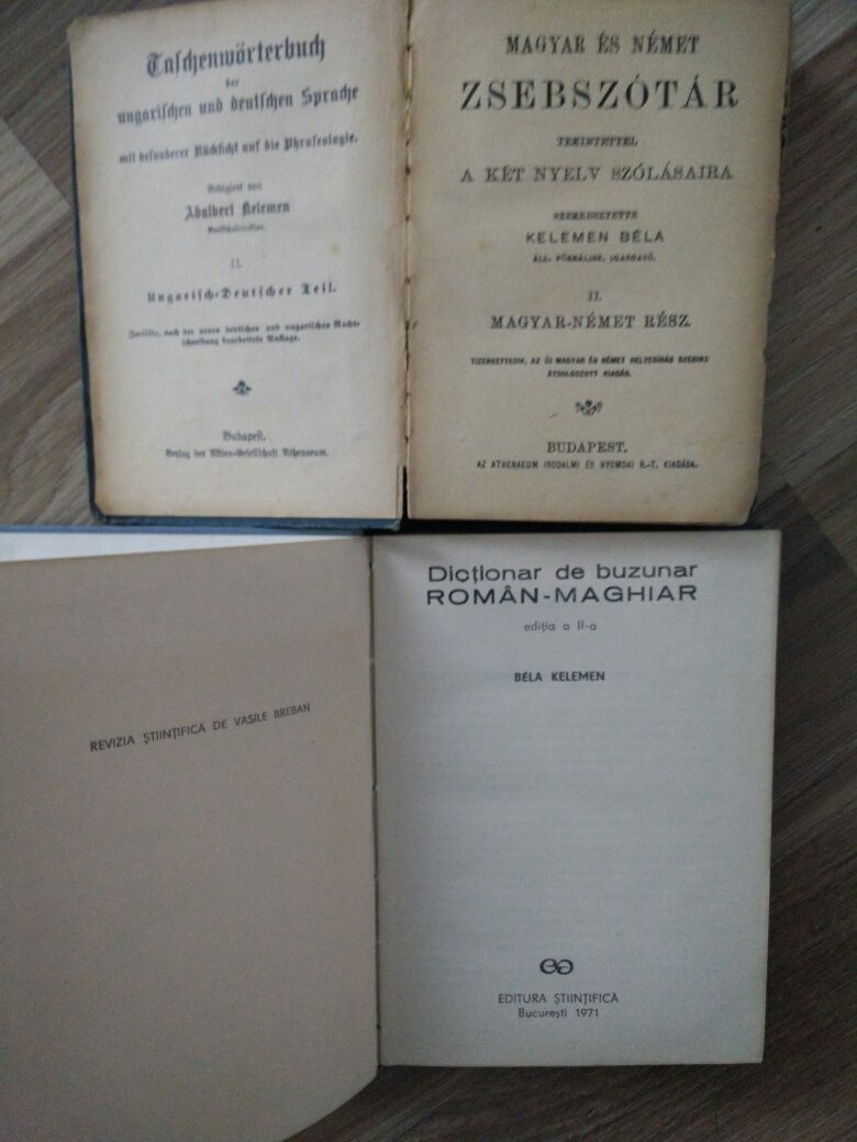 Carti vechi in maghiară