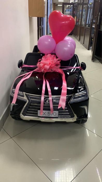 Машинка на аккумуляторе lexsus570 , для ребенка от3~2 ,