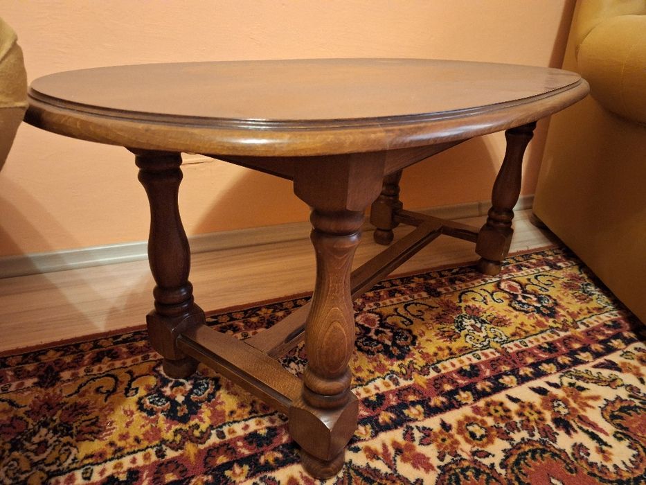 Vand masuta din lemn masiv de nuc